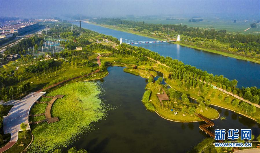 （環境）（1）河北武邑：舊河道變身生態公園