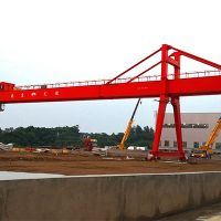 江西上饒總長100m雙主梁門式起重機(jī)